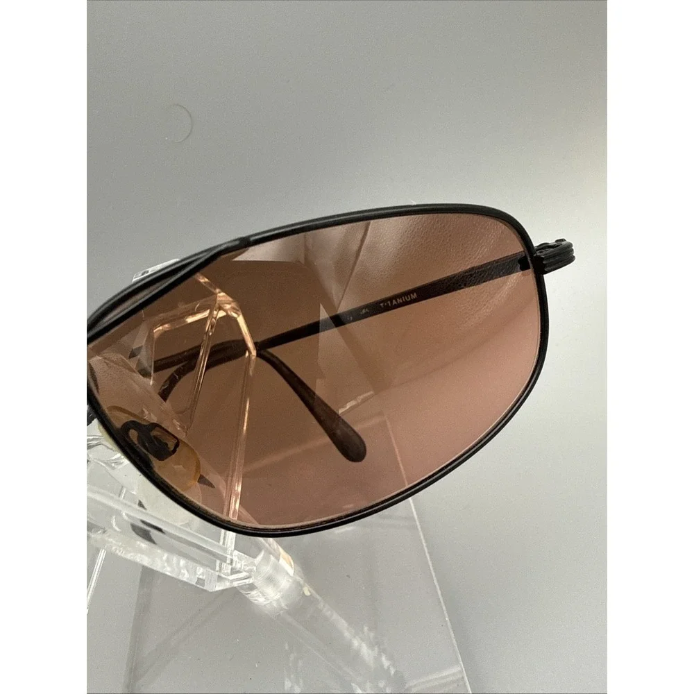 SERENGETI Velocity -6691 Titanium Sunglasses-Brown-Japan-Gradient Drivers- Rare